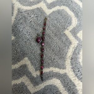 Genuine Semiprecious Stone Necklace and Pendant Sterling Silver